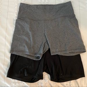 2 PACK BIKER SHORTS